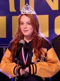 Lindsay Lohan Mean Girls Varsity Jacket