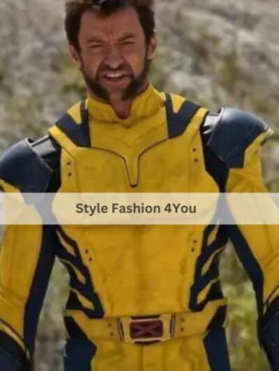 Deadpool 3 Wolverine Yellow black Jacket