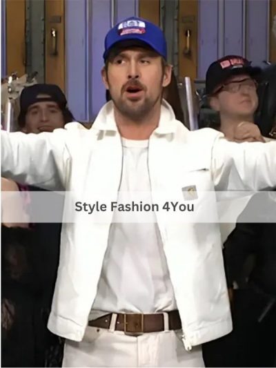 SNL Ryan Gosling The Fall Guy 2024 White Jacket